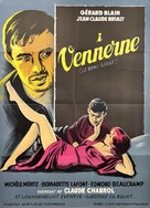 Le beau Serge - Danish Movie Poster (xs thumbnail)