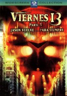 Friday the 13th Part VIII: Jason Takes Manhattan - Spanish Movie Cover (xs thumbnail)