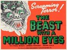 The Beast with a Million Eyes - British Movie Poster (xs thumbnail)