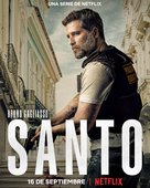 &quot;Santo&quot; - Spanish Movie Poster (xs thumbnail)