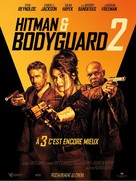 The Hitman&#039;s Wife&#039;s Bodyguard - French Movie Poster (xs thumbnail)