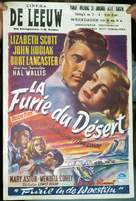 Desert Fury - Belgian Movie Poster (xs thumbnail)