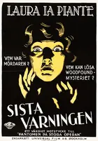 The Last Warning - Swedish Movie Poster (xs thumbnail)