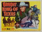 Bandit King of Texas - Movie Poster (xs thumbnail)