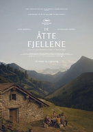 Le otto montagne - Norwegian Movie Poster (xs thumbnail)