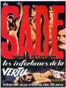 Marquis de Sade: Justine - French Movie Poster (xs thumbnail)
