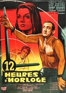 Douze heures d&#039;horloge - French Movie Poster (xs thumbnail)