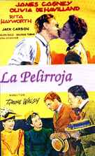 The Strawberry Blonde - Spanish Movie Poster (xs thumbnail)