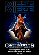 Cats &amp; Dogs: The Revenge of Kitty Galore - German Movie Poster (xs thumbnail)