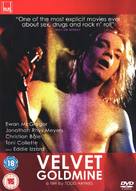 Velvet Goldmine - British DVD movie cover (xs thumbnail)