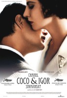 Coco Chanel &amp; Igor Stravinsky - Brazilian Movie Poster (xs thumbnail)