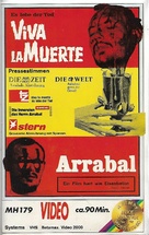 Viva la muerte - German VHS movie cover (xs thumbnail)