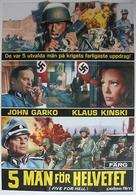 5 per l&#039;inferno - Swedish Movie Poster (xs thumbnail)