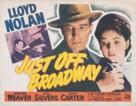 Just Off Broadway - Movie Poster (xs thumbnail)