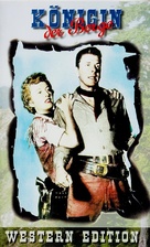 Cattle Queen of Montana - German VHS movie cover (xs thumbnail)