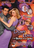 Down with Love - German Movie Poster (xs thumbnail)