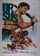 Ursus nella valle dei leoni - Italian Movie Poster (xs thumbnail)