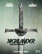 Highlander - Blu-Ray movie cover (xs thumbnail)