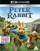 Peter Rabbit - British Blu-Ray movie cover (xs thumbnail)