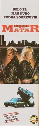 Programmed to Kill - Argentinian Movie Poster (xs thumbnail)
