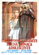 Die liebesbriefe einer portugiesischen Nonne - Italian Movie Poster (xs thumbnail)
