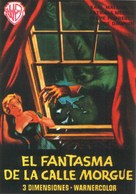 Phantom of the Rue Morgue - Spanish Movie Poster (xs thumbnail)