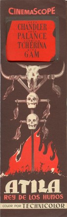 Sign of the Pagan - Spanish Movie Poster (xs thumbnail)