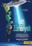 Luis &amp; the Aliens - Hungarian Movie Poster (xs thumbnail)