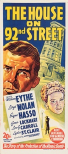 The House on 92nd Street - Australian Movie Poster (xs thumbnail)