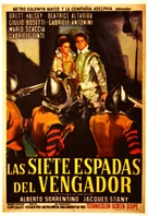 Sette spade del vendicatore, Le - Spanish Movie Poster (xs thumbnail)