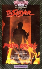 The Slayer - Finnish VHS movie cover (xs thumbnail)