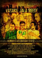 Vasaku jala reede - Estonian Movie Poster (xs thumbnail)