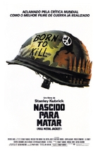 Full Metal Jacket - Brazilian Movie Poster (xs thumbnail)