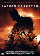 Batman Begins - Polish DVD movie cover (xs thumbnail)