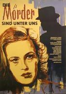 Die M&ouml;rder sind unter uns - German Movie Poster (xs thumbnail)