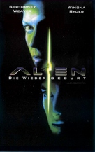 Alien: Resurrection - German VHS movie cover (xs thumbnail)