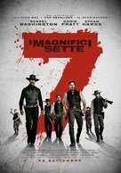 The Magnificent Seven - Italian Movie Poster (xs thumbnail)