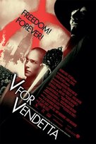 V for Vendetta - Norwegian Movie Poster (xs thumbnail)