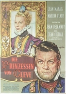 La princesse de Cl&egrave;ves - German Movie Poster (xs thumbnail)