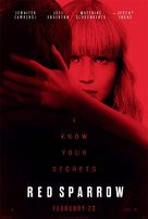 Red Sparrow - Movie Poster (xs thumbnail)