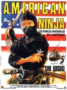 Nine Deaths of the Ninja - French Movie Poster (xs thumbnail)