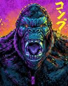 Godzilla vs. Kong - Japanese poster (xs thumbnail)