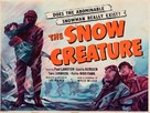 The Snow Creature - British Movie Poster (xs thumbnail)