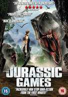 The Jurassic Games - British DVD movie cover (xs thumbnail)