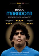 Diego Maradona - Finnish Movie Poster (xs thumbnail)