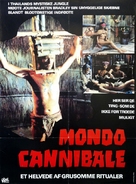 Ultimo mondo cannibale - Danish Movie Poster (xs thumbnail)