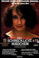 Das schreckliche M&auml;dchen - German Movie Poster (xs thumbnail)