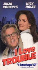 I Love Trouble - VHS movie cover (xs thumbnail)