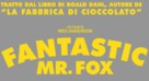 Fantastic Mr. Fox - Italian Logo (xs thumbnail)