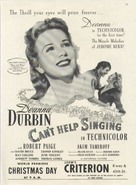 Can&#039;t Help Singing - poster (xs thumbnail)